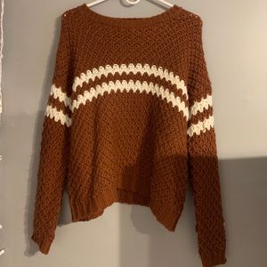 Cute brown sweater
